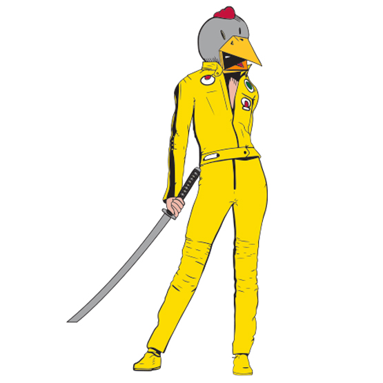 Kill Beak pin
