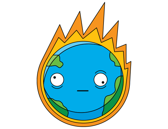 F'd Up World pin